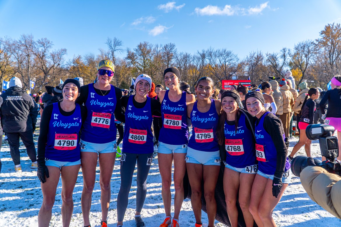 Wayzata girls varsity at NXR